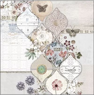 Decoupage Napkin / Tissue papers - 33cm by 33cm - GT2831