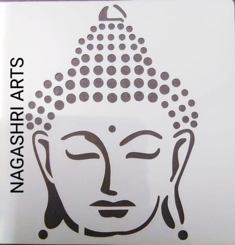 Imported Stencil Buddha - 6 * 6 Inches