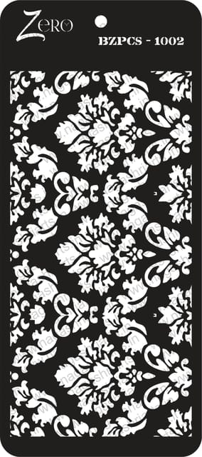 Brand Zero Pratibimb Craft Stencil - Code: BZPCS-1002