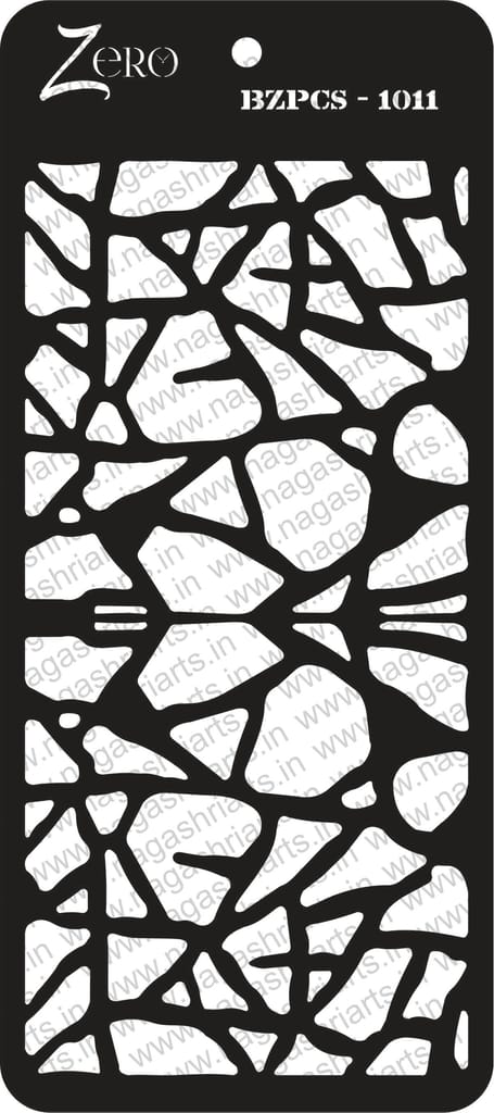 Brand Zero Pratibimb Craft Stencil - Code: BZPCS-1011