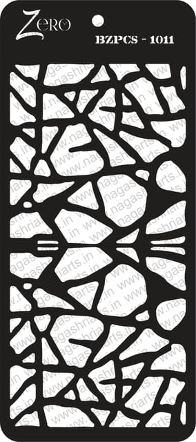 Brand Zero Pratibimb Craft Stencil - Code: BZPCS-1011