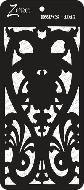 Brand Zero Pratibimb Craft Stencil - Select Your Preferred Size - Code: BZPCS-1015
