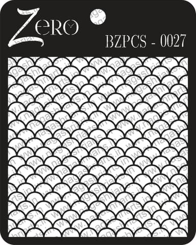 Brand Zero Pratibimb Craft Stencil - Code: BZPCS-0027 - Select Your Preferred Size