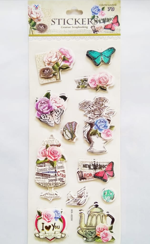 7D Stickers - Design 5