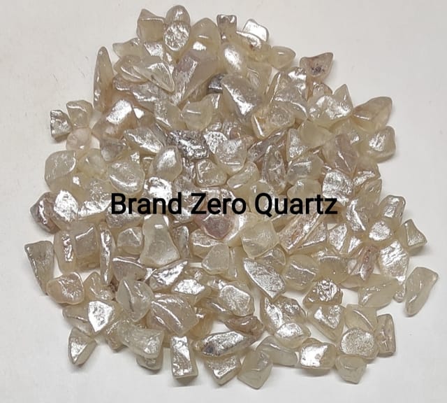 Brand Zero Quartz - White Pearl - 8 mm to 12 mm