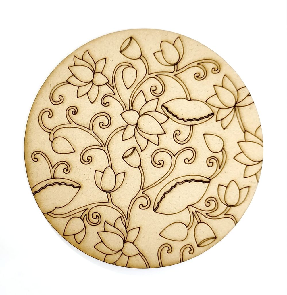 Brand Zero Pre Marked MDF Base - Design 2012 - Select Your Preference Of Size & Thickness