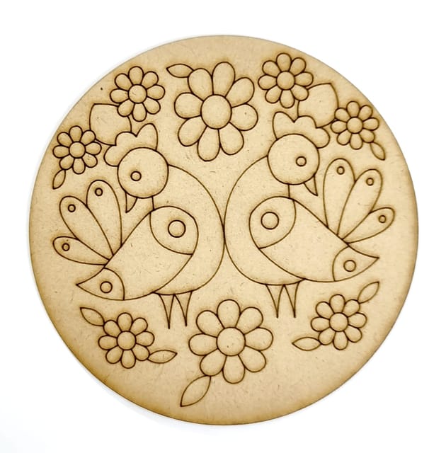 Brand Zero Pre Marked MDF Base - Design 2025 - Select Your Preference Of Size & Thickness