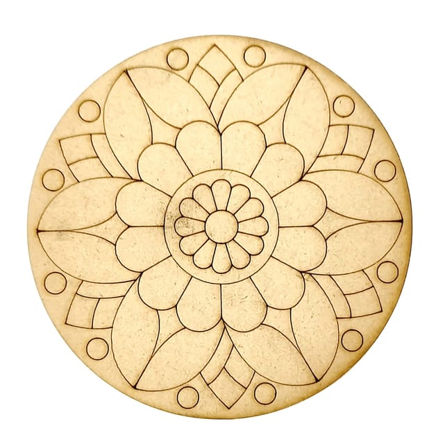 Brand Zero Pre Marked MDF Base - Design 2027 - Select Your Preference Of Size & Thickness
