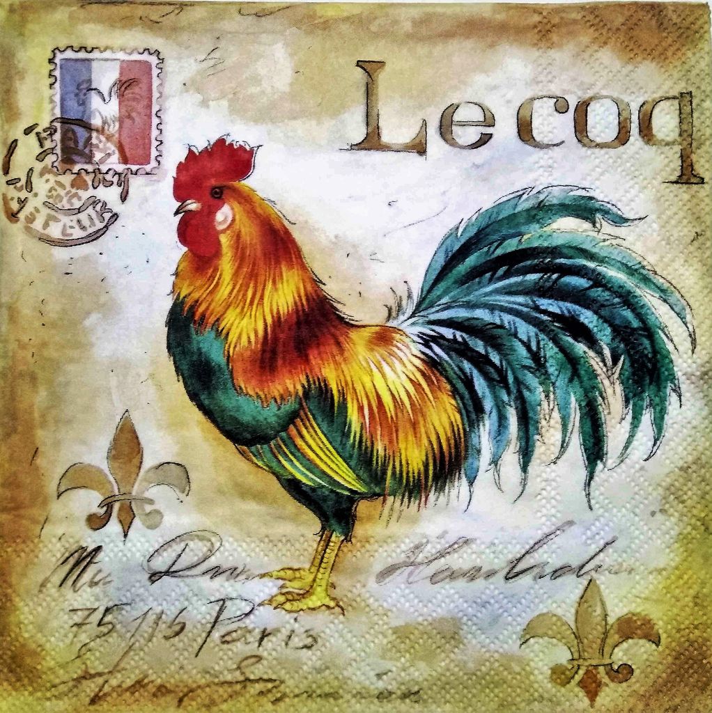 Decoupage Napkin/ Tissue Papers - 33cm by 33cm - GT1202