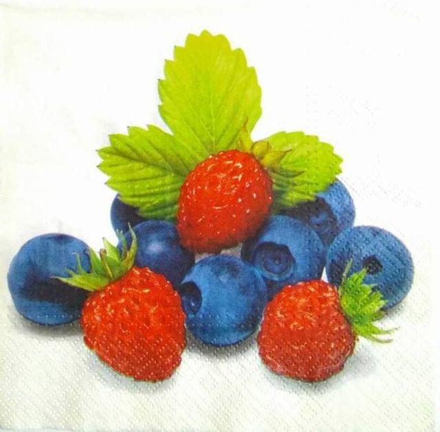 Decoupage Napkin/ Tissue Papers - Strawberry