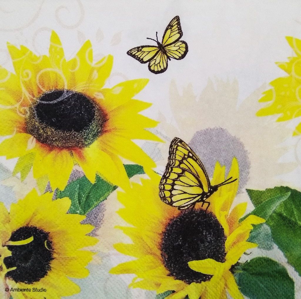 Decoupage Napkin / Tissue papers - 33cm by 33cm - GT1026