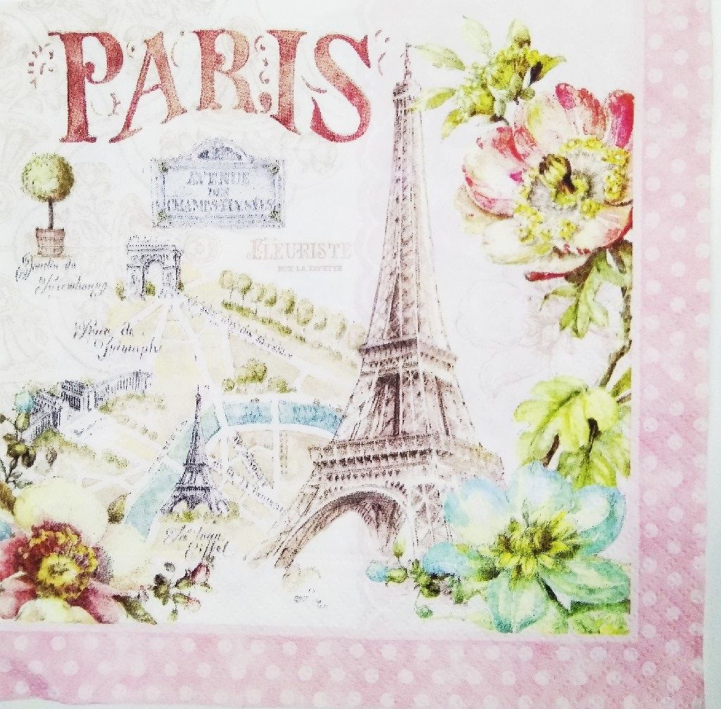 Decoupage Napkin / Tissue papers - 33cm by 33cm - GT1210