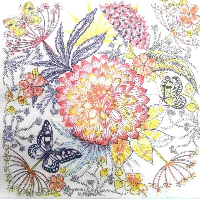 Decoupage Napkin / Tissue papers - GT1991