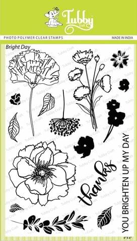 Tubby Craft Stamp - BRIGHT DAY