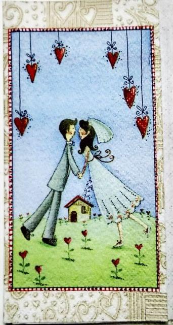 Decoupage Napkin / Tissue papers - 20cm*20cm - GT3154