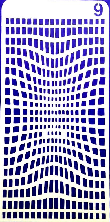 Imported Stencils- 4"*8"- Design 9