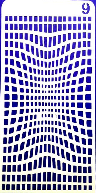 Imported Stencils- 4"*8"- Design 9