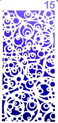 Imported Stencils- 4"*8"- Design 15