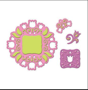 Spellbinders Shapeabilities Pendants - Tulips