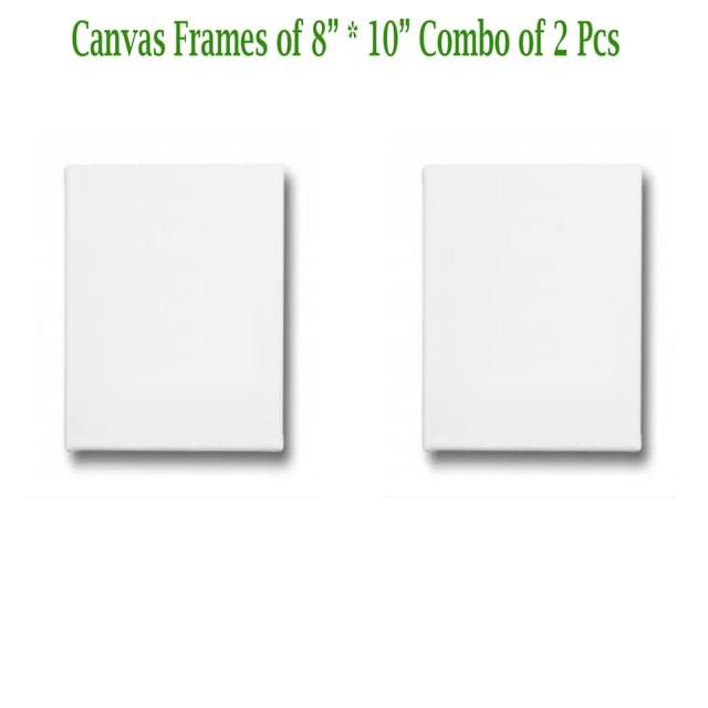 Canvas Frame 8" *10" Combo of 2 Pieces