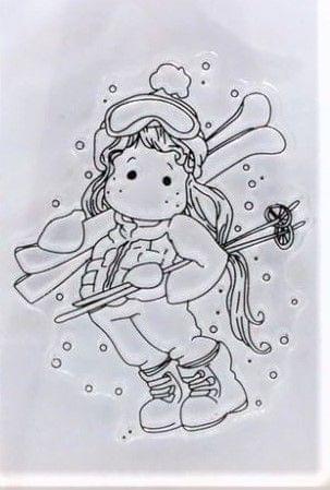 Clear Stamps Imported - Lovely Girls Design 18 - 9cm*6cm
