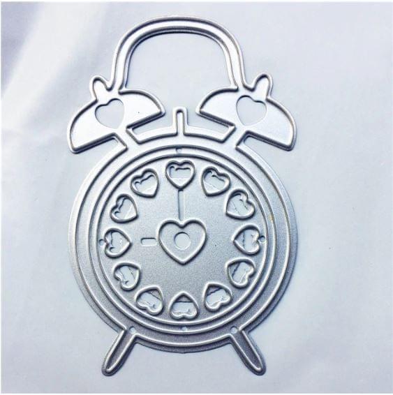Brand Zero Die - Alarm Clock Metal Cutting Dies 6.5 x 4.5 CM