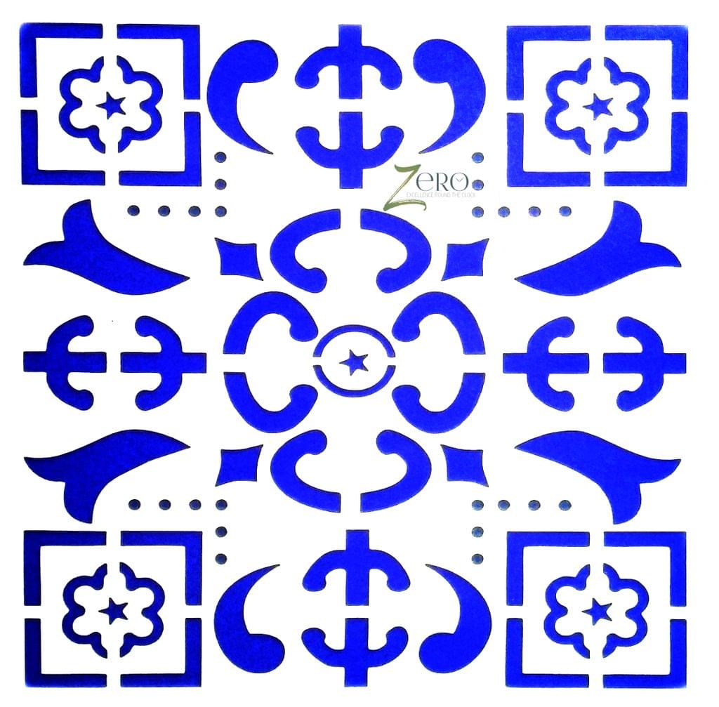 Imported Stencils- 5"*5"- Pattern Background 2