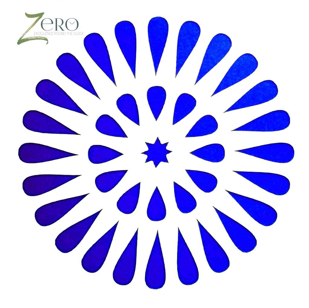 Imported Stencils- 5"*5"- Rain Drops Mandala Pattern Background