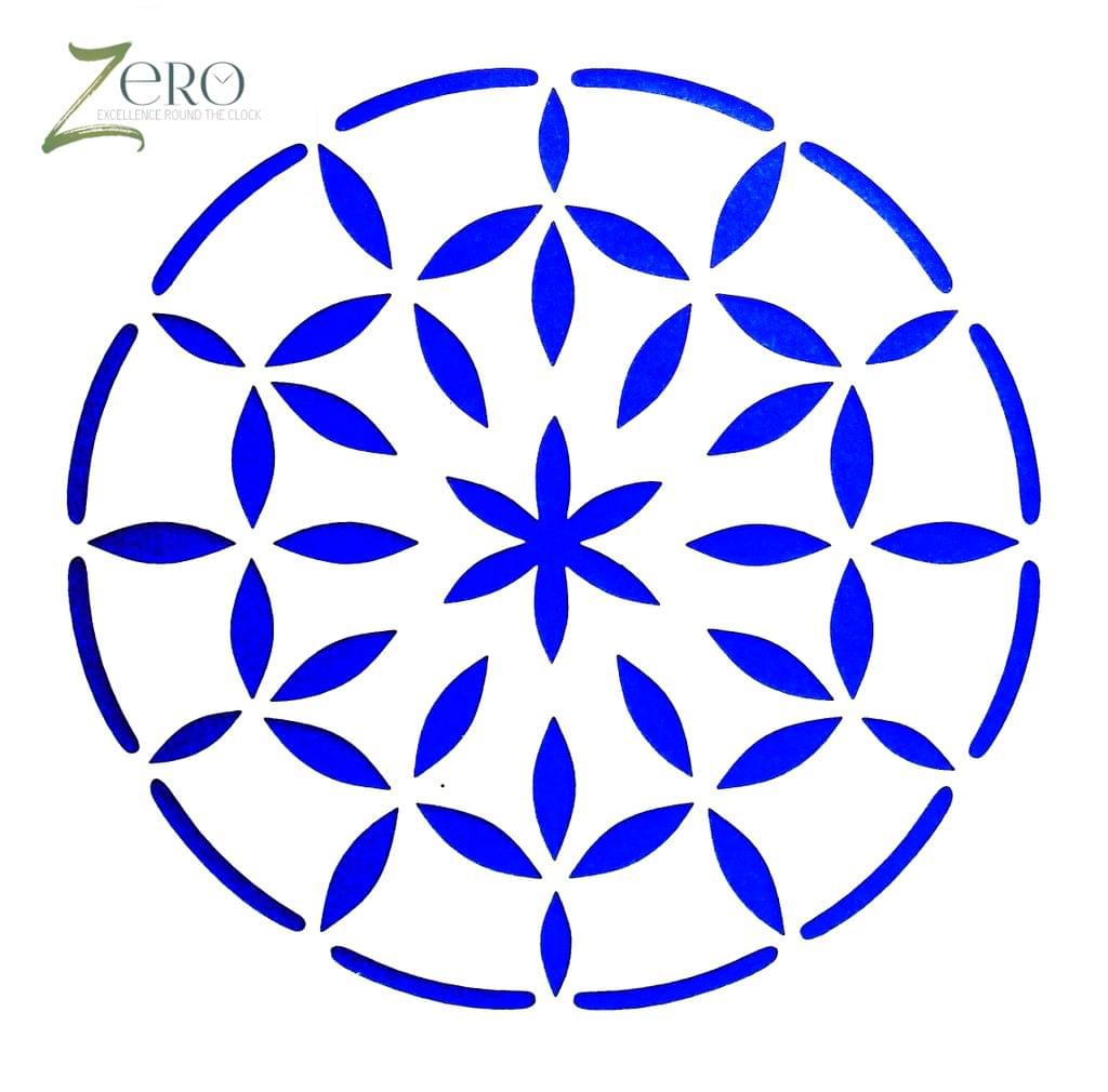 Imported Stencils- 5"*5"- Floral Graphic Mandala Design Background 14