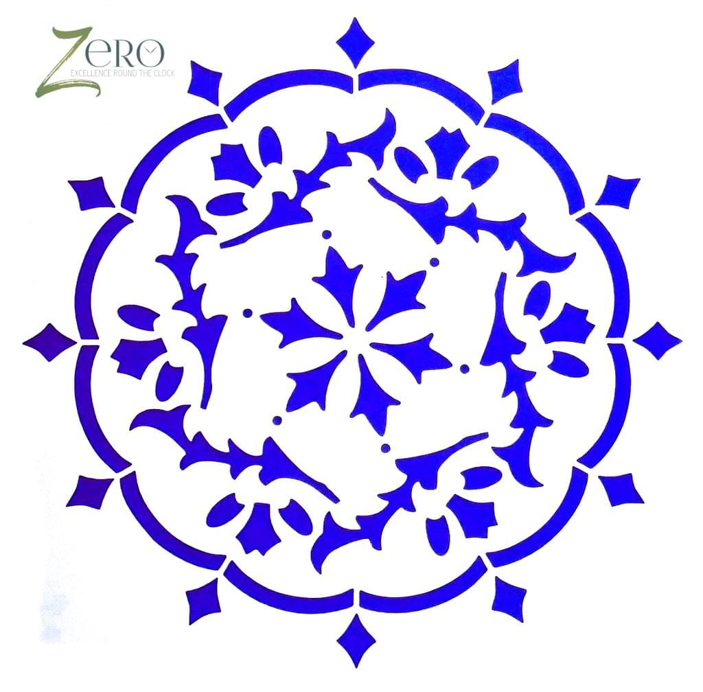 Imported Stencils- 5"*5"- Floral Graphic Mandala Design Background 17