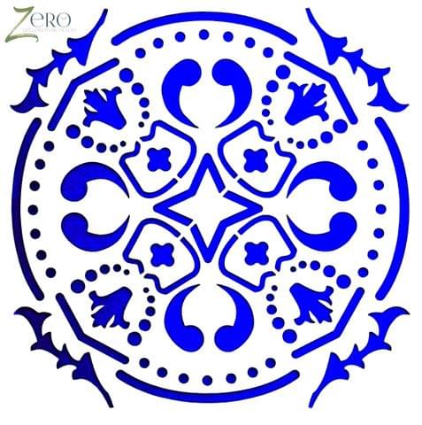Imported Stencils- 5"*5"- Floral Graphic Mandala Design Background 20