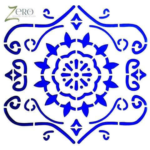 Imported Stencils- 5"*5"- Floral Graphic Mandala Design Background 29