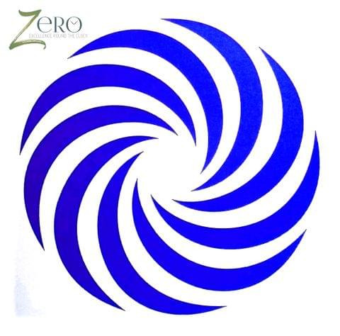 Imported Stencils- 5"*5"- Moony Circles Background