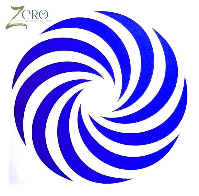 Imported Stencils- 5"*5"- Moony Circles Background