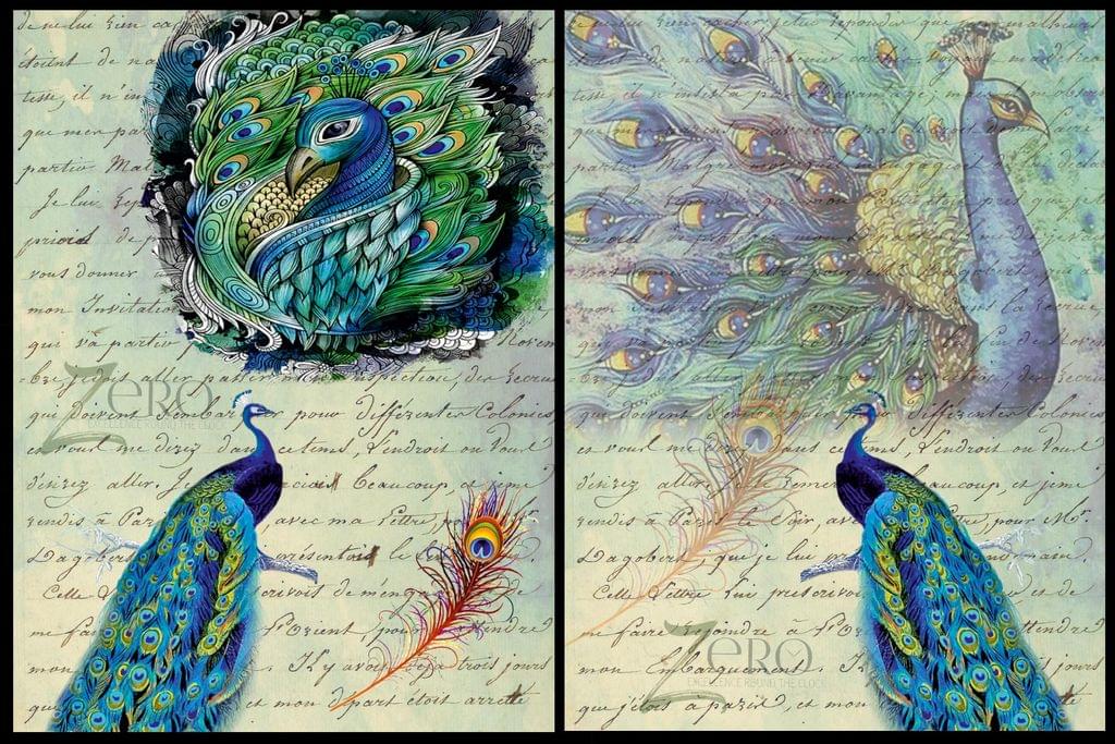 Brand Zero Luxury Speciality Decoupage Paper - Morini