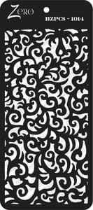 Brand Zero Pratibimb Craft Stencil - Code: BZPCS-1014