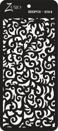 Brand Zero Pratibimb Craft Stencil - Code: BZPCS-1014