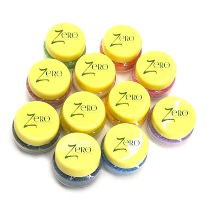 Brand Zero Crystal Stones - Micro - 50 Grams Jar - Combo of 11 Color Jars of 50 Grams Each