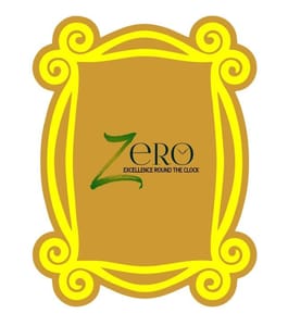 Brand Zero MDF Friends Frame Fridge Magnet Design - Select Your Size