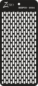 Brand Zero Pratibimb Craft Stencil - Select Your Preferred Size - Code: BZPCS-1034