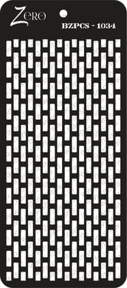 Brand Zero Pratibimb Craft Stencil - Select Your Preferred Size - Code: BZPCS-1034