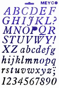 Imported A4 Size Stencils - 04 Imported A4 Size Stencils - 04