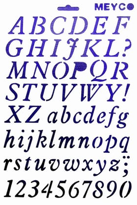 Imported A4 Size Stencils - 04