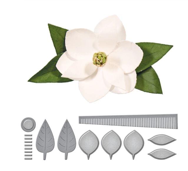 Brand Zero Die - Flower Leaf Stitching Metal Cutting Die 6.6 x 8.7 CM