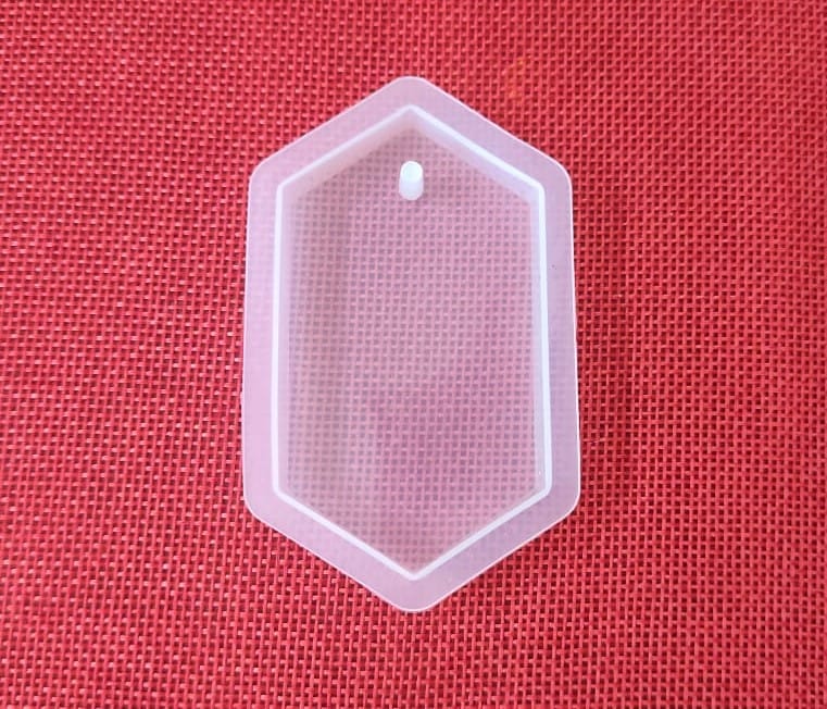 Brand Zero Silicon Mould - Pendant Jewellery Mould / , Diffuser & Ornament Design 6