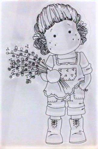 Clear Stamps Imported - Lovely Girls Design 12 - 9cm*6cm