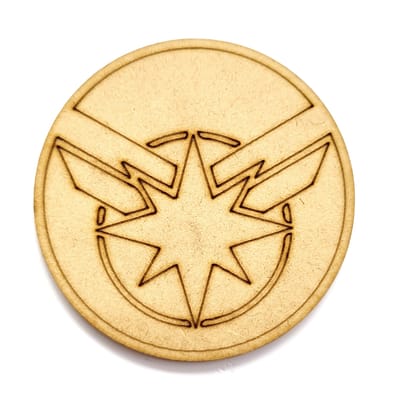 Brand Zero Pre Marked MDF Base - Design 3084 - Select Your Preference Of Size & Thickness