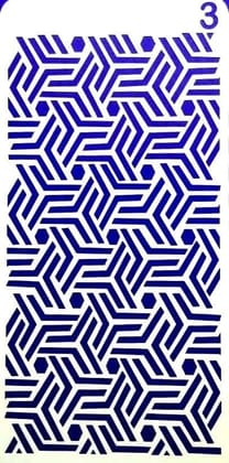Imported Stencils- 4"*8"- Design 3