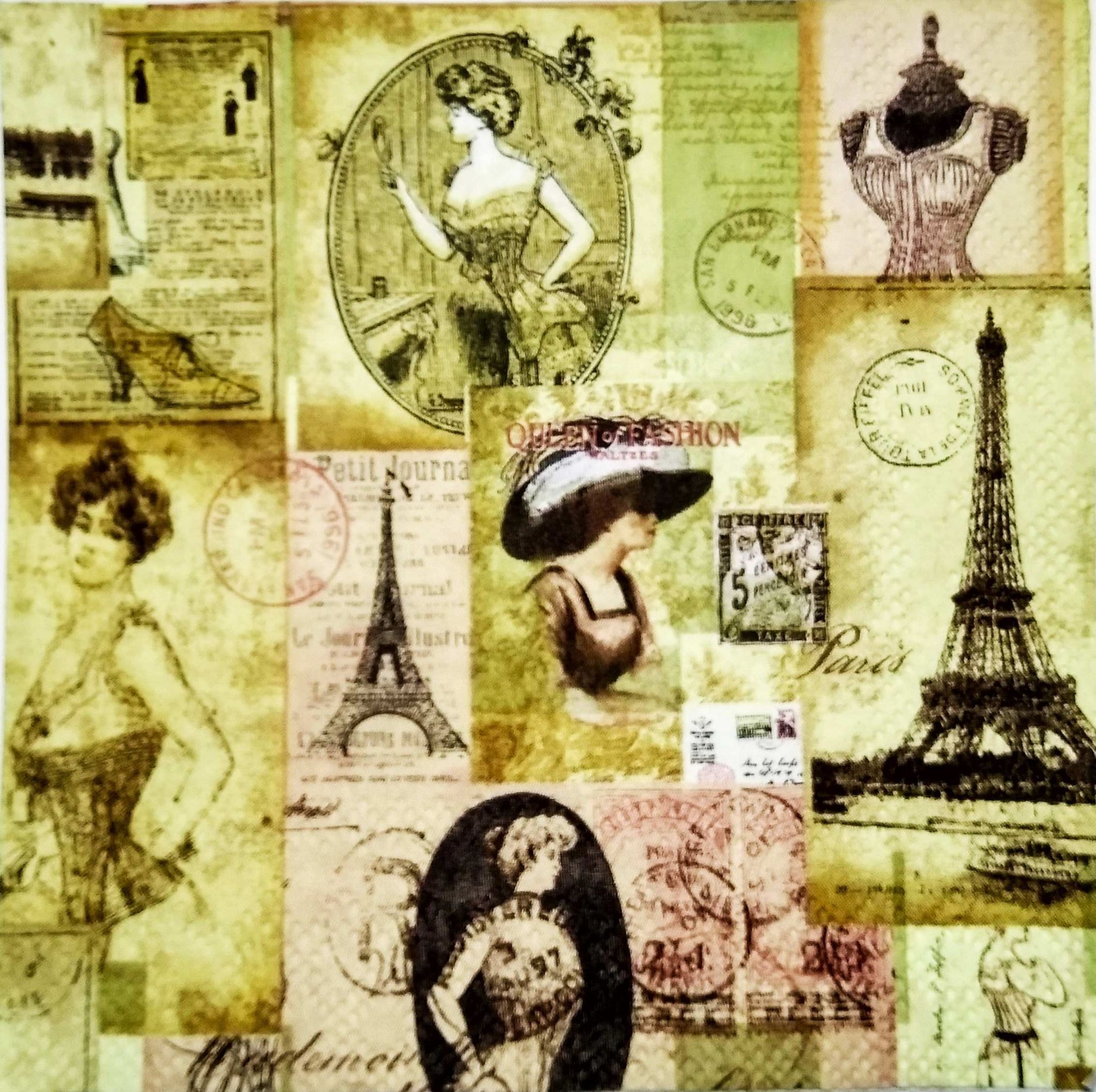 Decoupage Napkin / Tissue papers - 25cm*25cm - GT3198