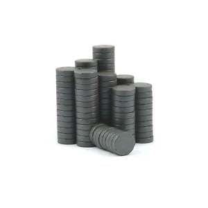 Ferrite Black Magnets - 12 mm (50 pcs)